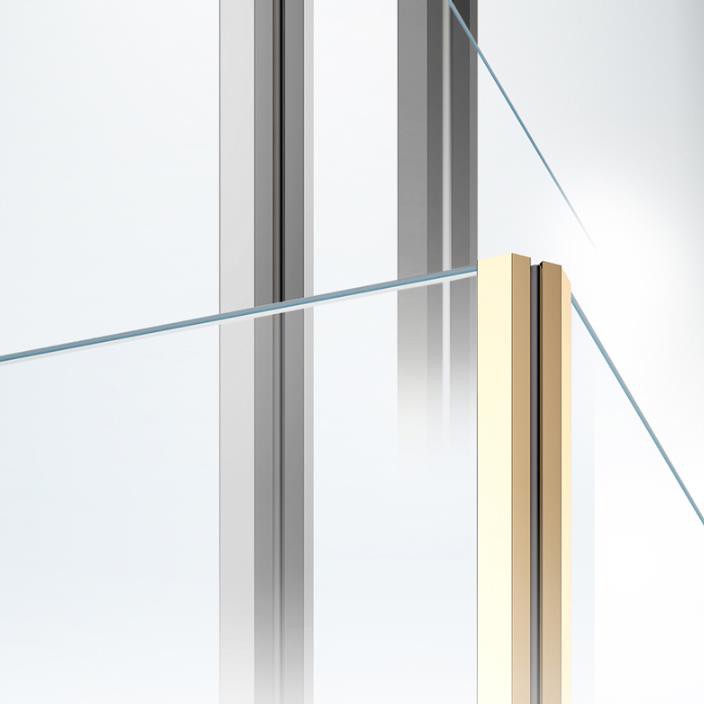 Aluminiumprofil för duschrum