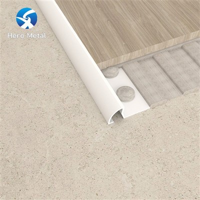 aluminum brushed tile trim